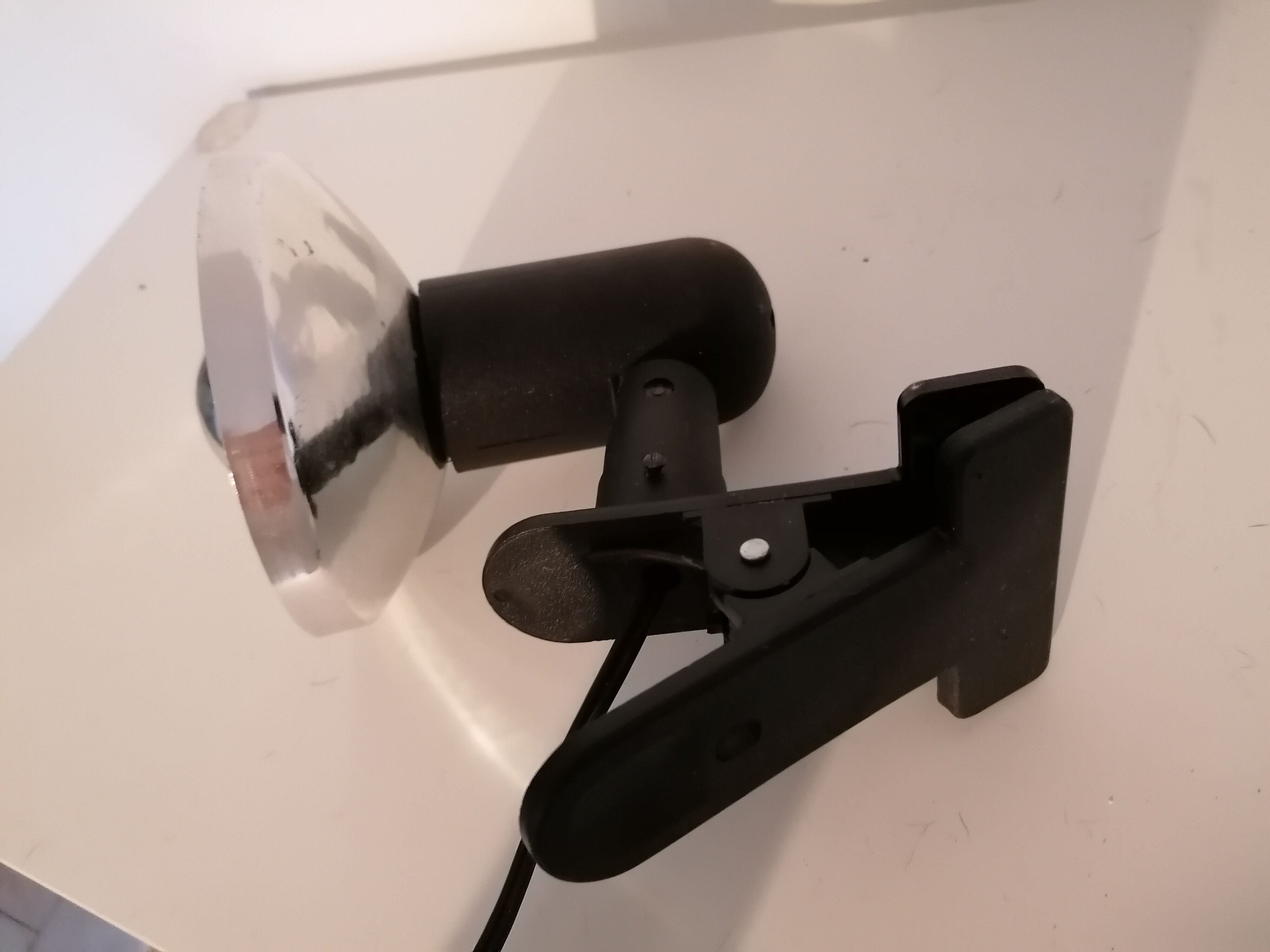 Vintage clip spot lamp