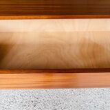 Large vintage chest of drawers with 4 drawers, Scandinavian style, circa 60's