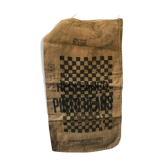Authentic and old burlap bag