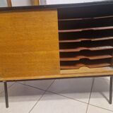 1970s Scandinavian vinyl record storage unit