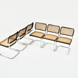 Set of 6 Style B32 Dining Room Chairs by Marcel Breuer
