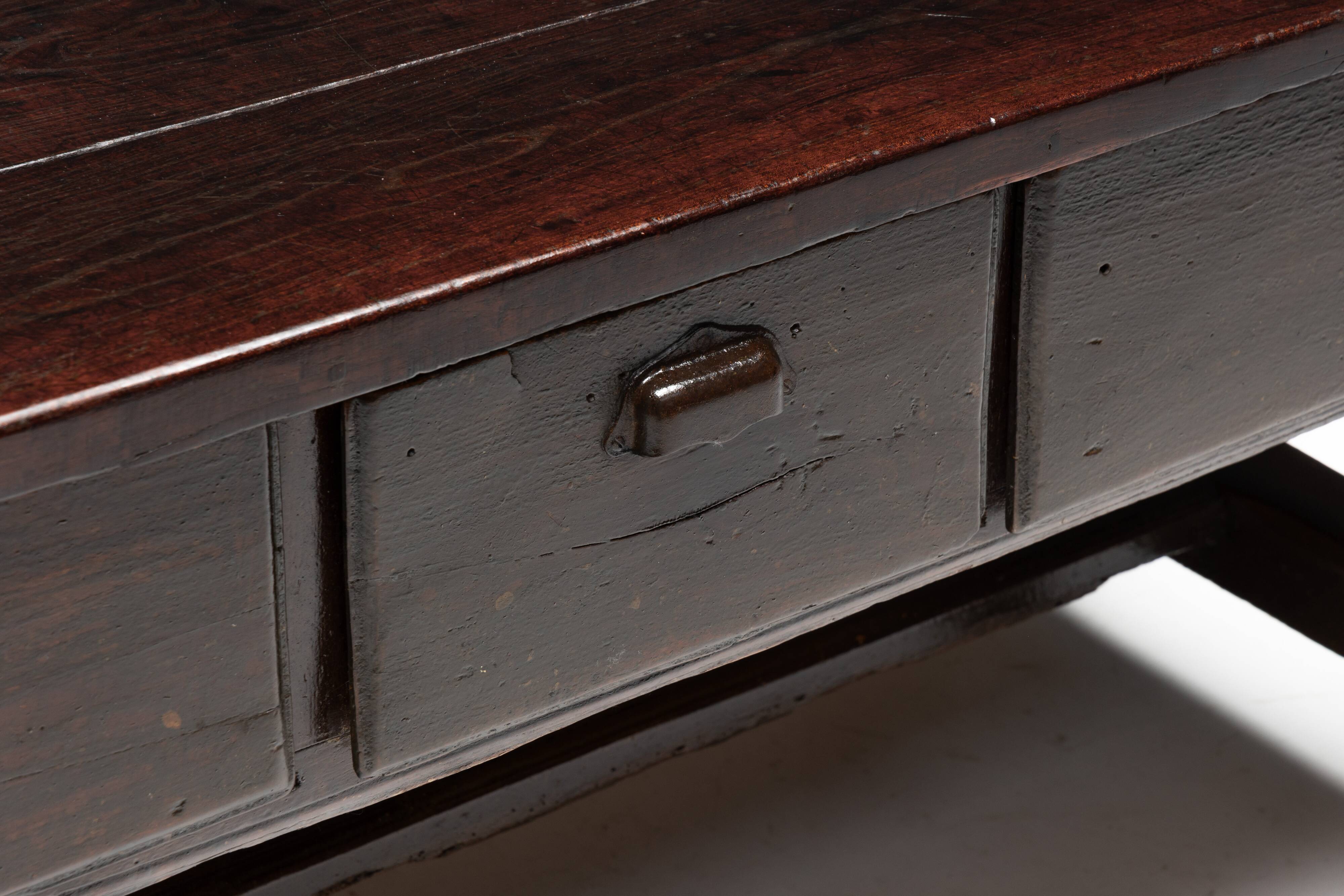 Wabi Sabi Brutalist Workbench, France, 19th Century