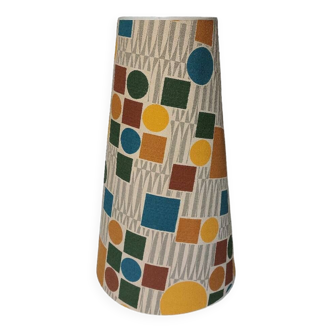 Vintage conical lampshade from the 70s