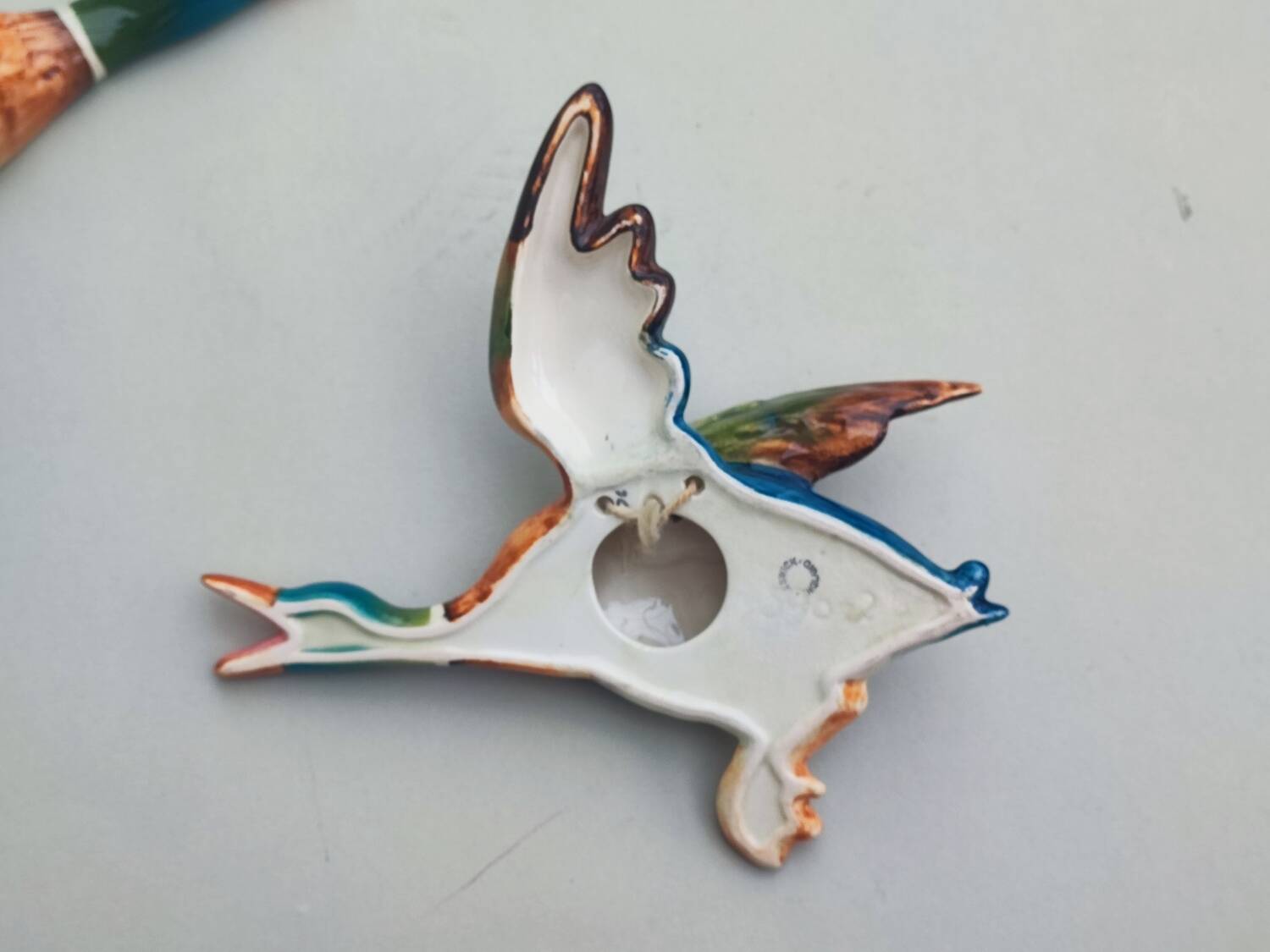 Pair Beswick duck wall decorations