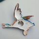 Paire de décorations murales canard Beswick