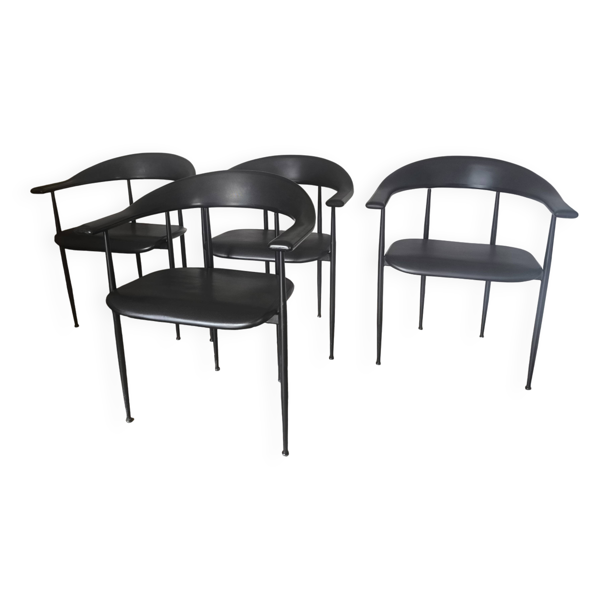 P40 fasem chairs by giancarlo vegni & gianfranco gualtierotti