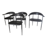 P40 fasem chairs by giancarlo vegni & gianfranco gualtierotti
