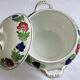 Old earthenware tureen Niderviller Moselle large format covered pot