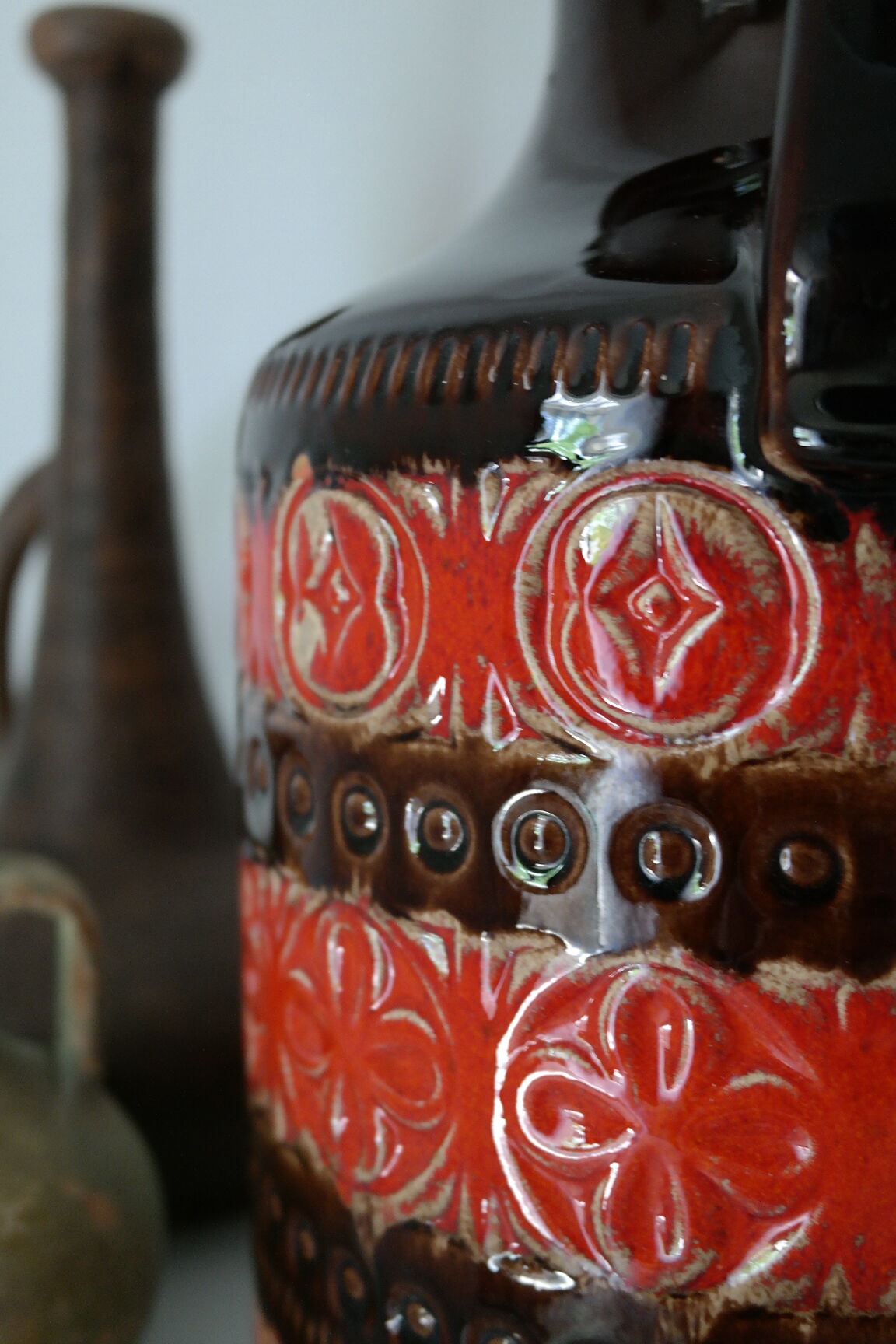 Vintage West Germany ceramic jar