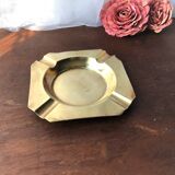 Ashtray lai vintage golden tone