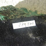 Malachite stone ashtray