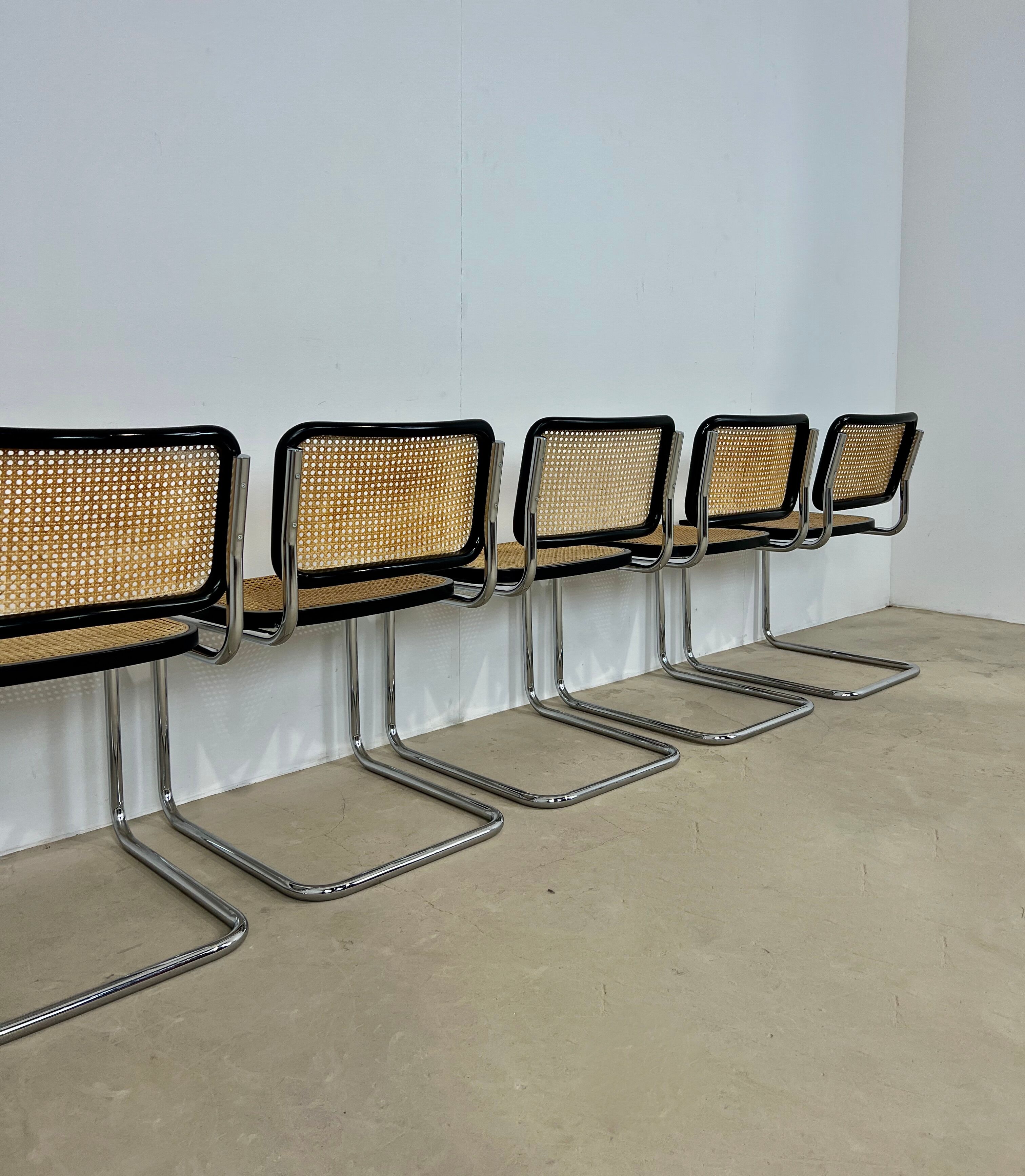 Dinning Style Chairs B32 By Marcel Breuer set6