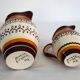 Henriot Quimper earthenware duo coffee service