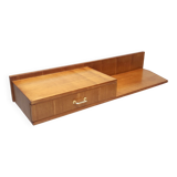 Beech and Durmast Wall-Mounted Console Table Italy