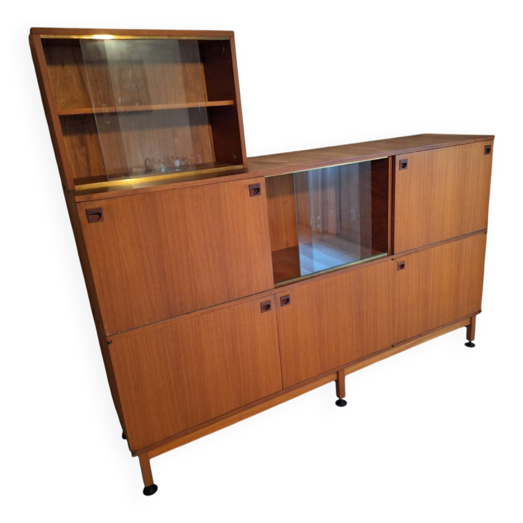 Meuble Multi tv 67 de André Monpoix édition Meubles tv France circa 1960