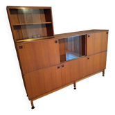 Multi TV unit 67 by André Monpoix, published by Meubles TV France, circa 1960