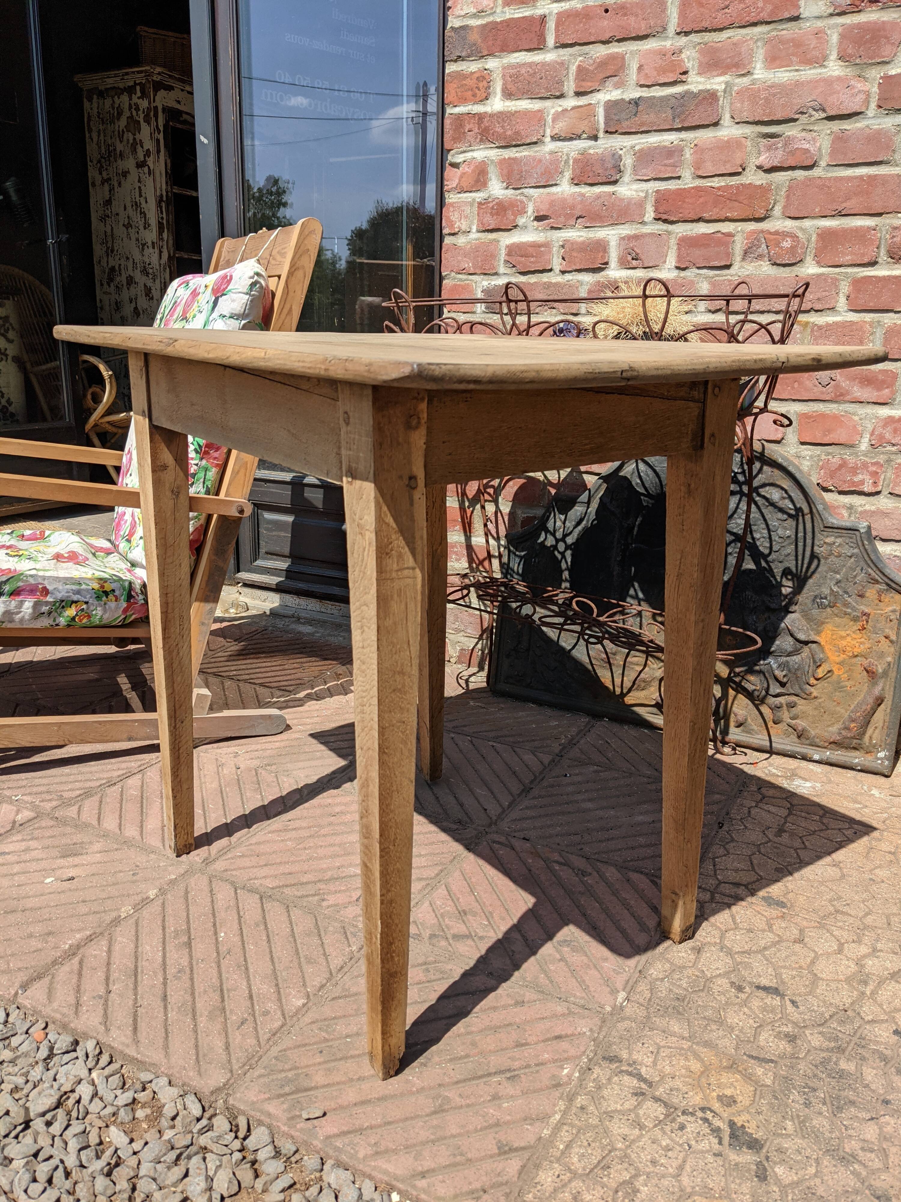 Small oak table