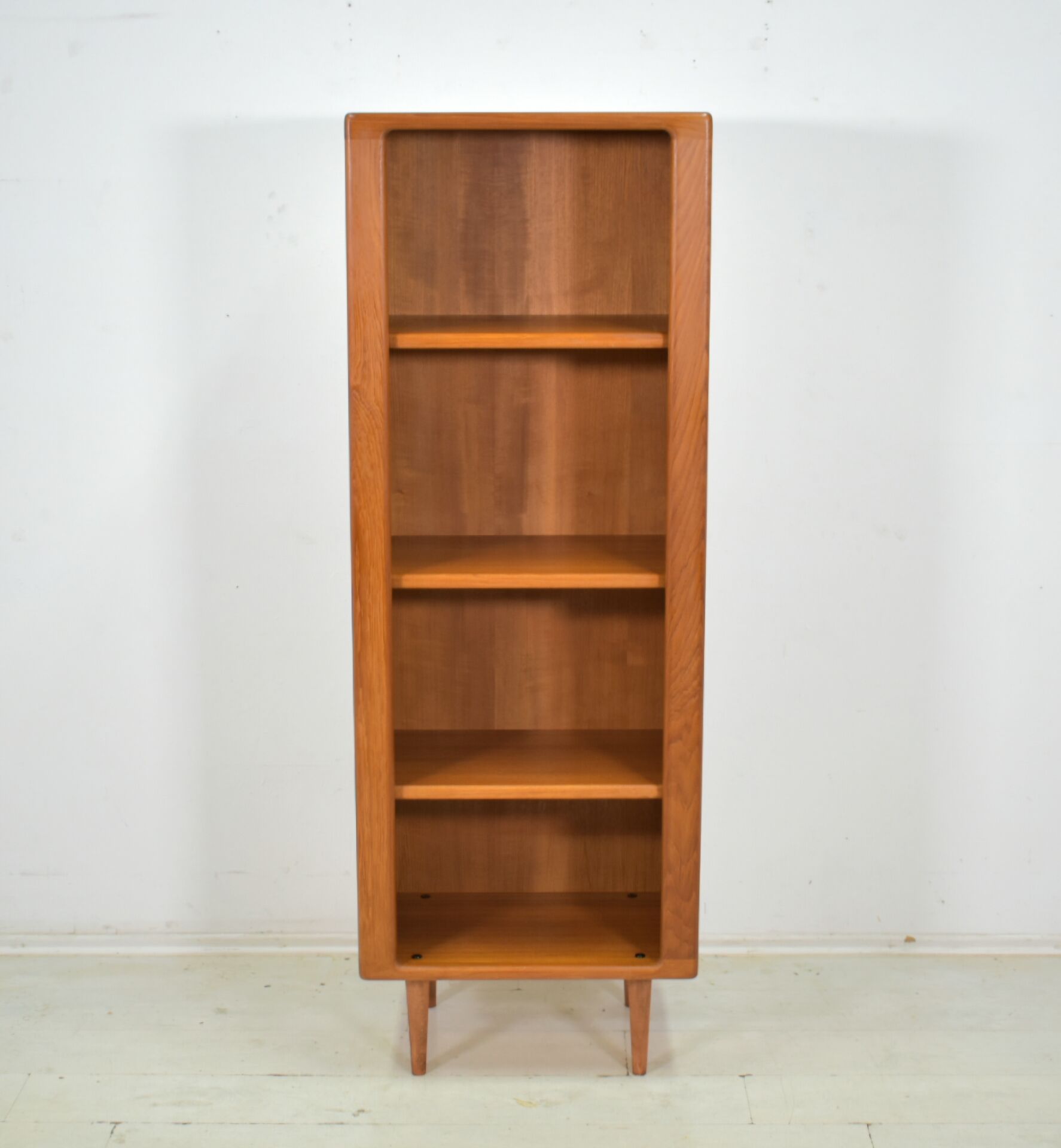 Highboard by Burchardt Nielsen 1960s Denmark Teak Vinyl Shelv