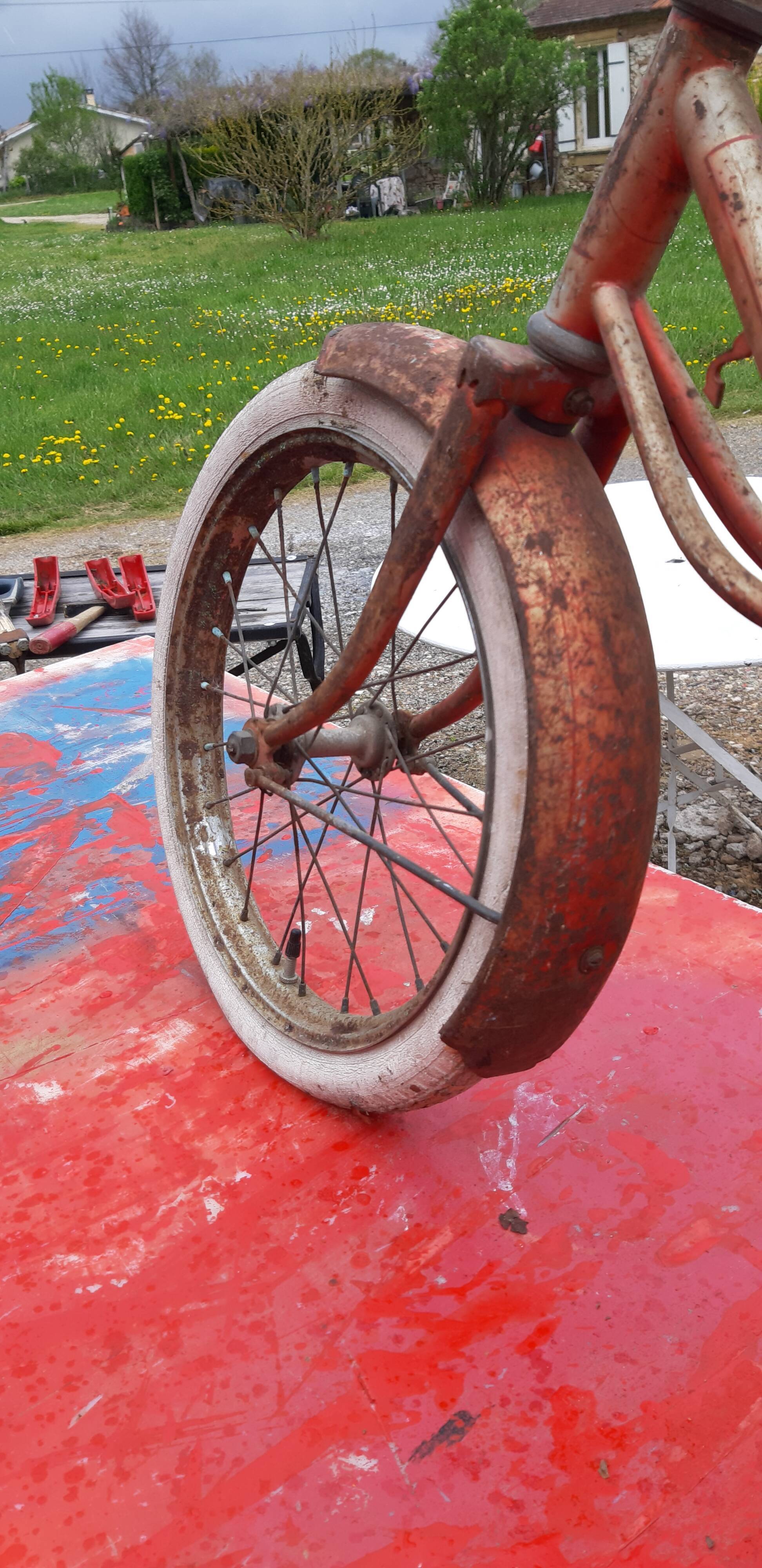 Children's bike of the 50s