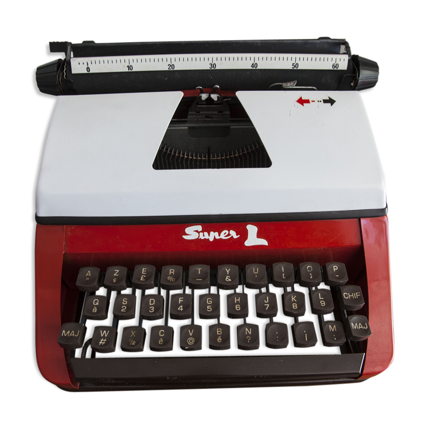 Machine à écrire enfant Lilliput rouge Selency