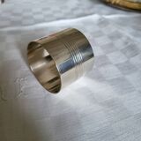Rond de Serviette en Métal Argenté