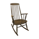 Rocking chair stol kamnik design 1960 scandinavian