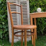 Vintage bistro chair by J-J Kohn