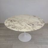 Knoll Eero Saarinen Vintage 1970s Marble Tulip Dining Table