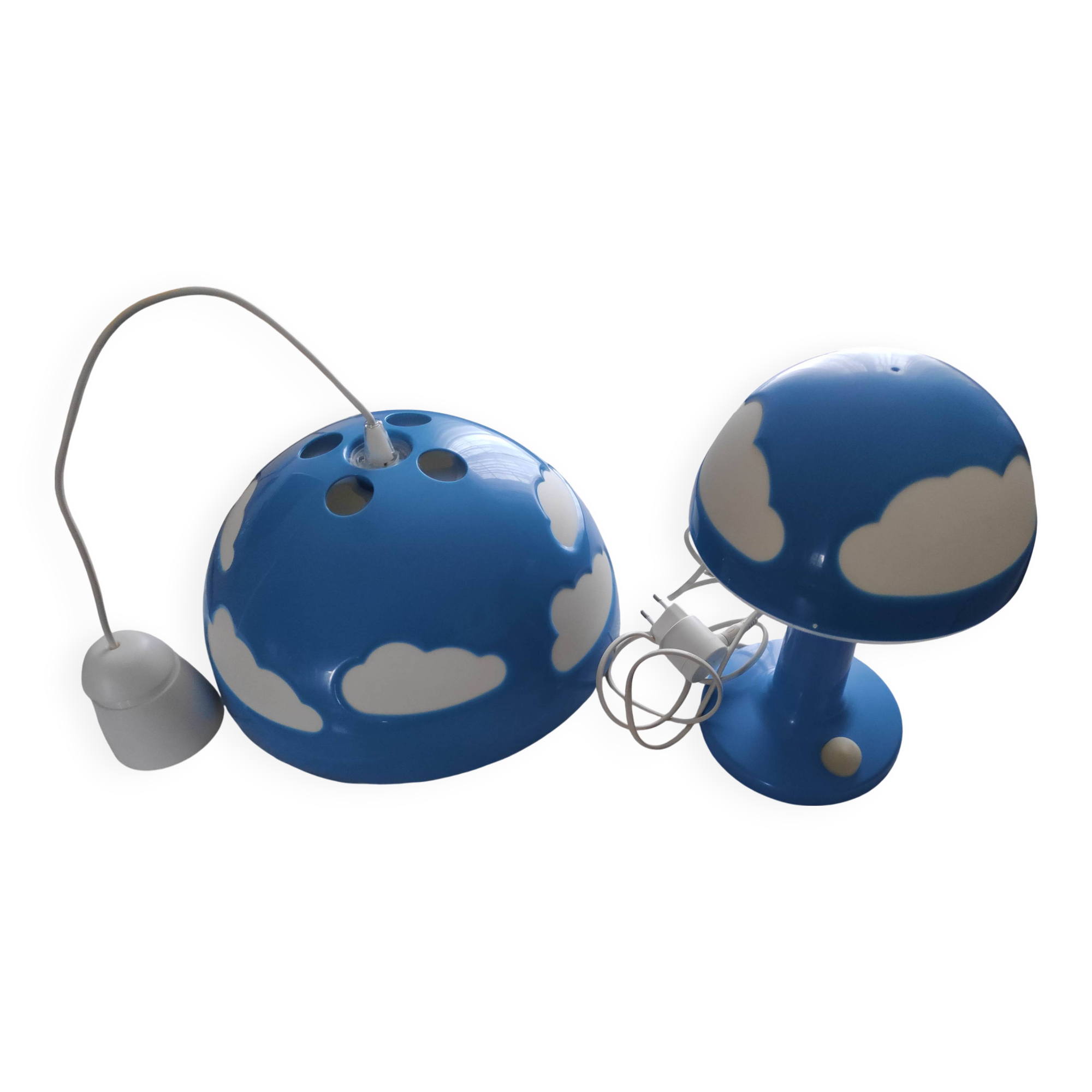 Ikea Skojig blue set