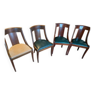Set of 4 Empire style chairs