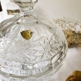 Genuine Bohemian crystal candy box, Czechoslovakia, 1950s-60s