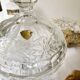Bonbonnière en cristal de Bohème véritable, Czechoslovakia, années 1950-60