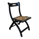 Vintage cannée folding chair