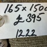 Turkish square kilim 165x150 cm wool