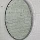 Miroir vintage chromé rond