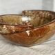 Large vintage ceramic bowl from 1970 in the Vallauris style
