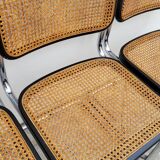 Set of 4 Marcel Breuer cesca black b32 chairs