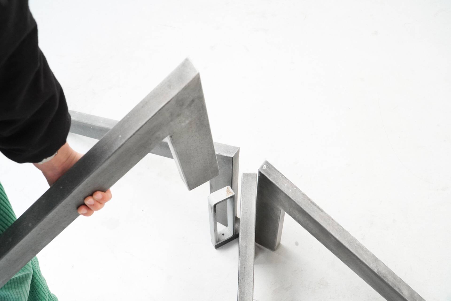 Roger Bonduel, Four-Armed Steel Candlestick