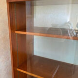 Glass library in Scandinavian style