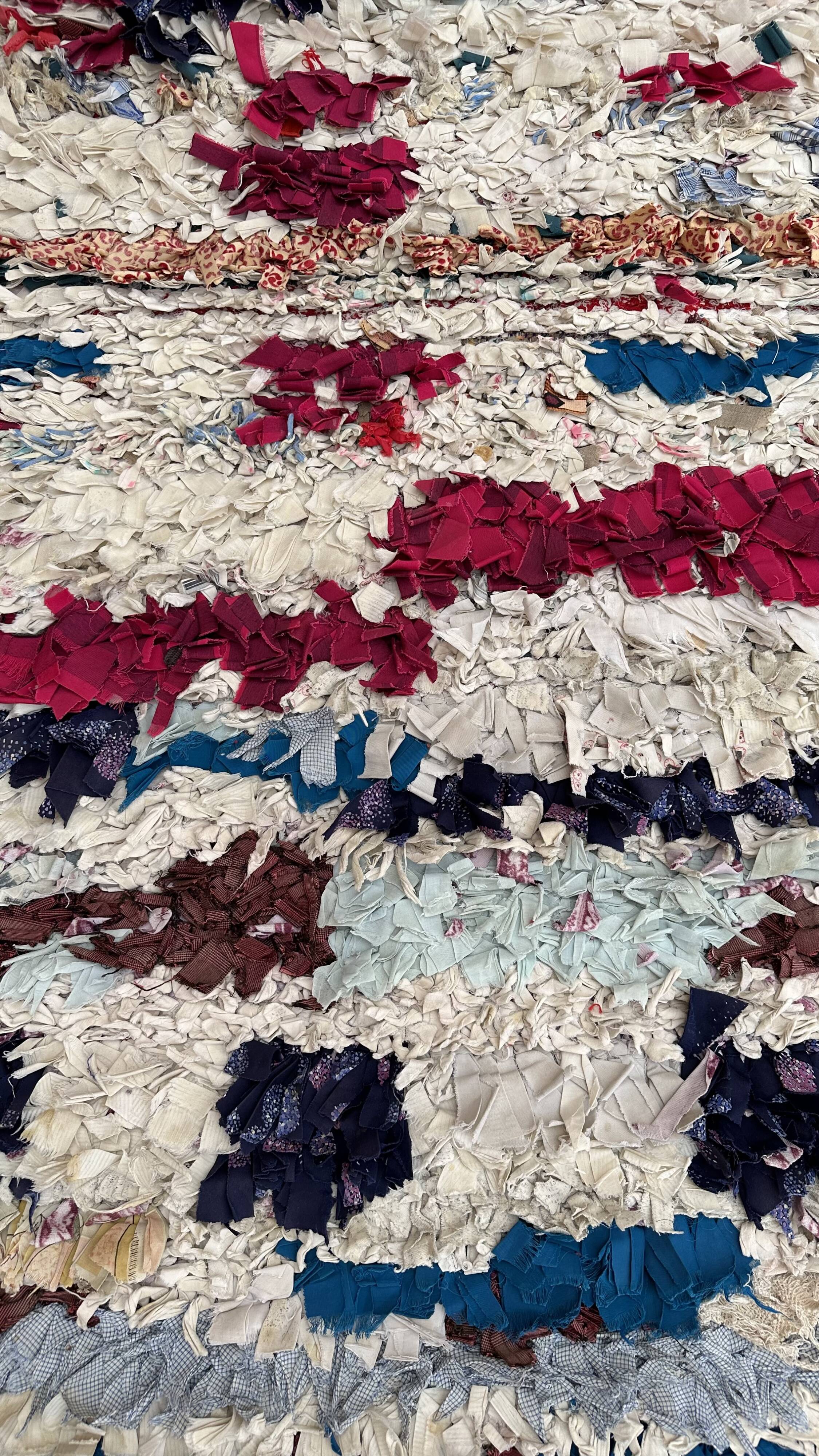 Boucherouite carpet - 80 x 209 cm