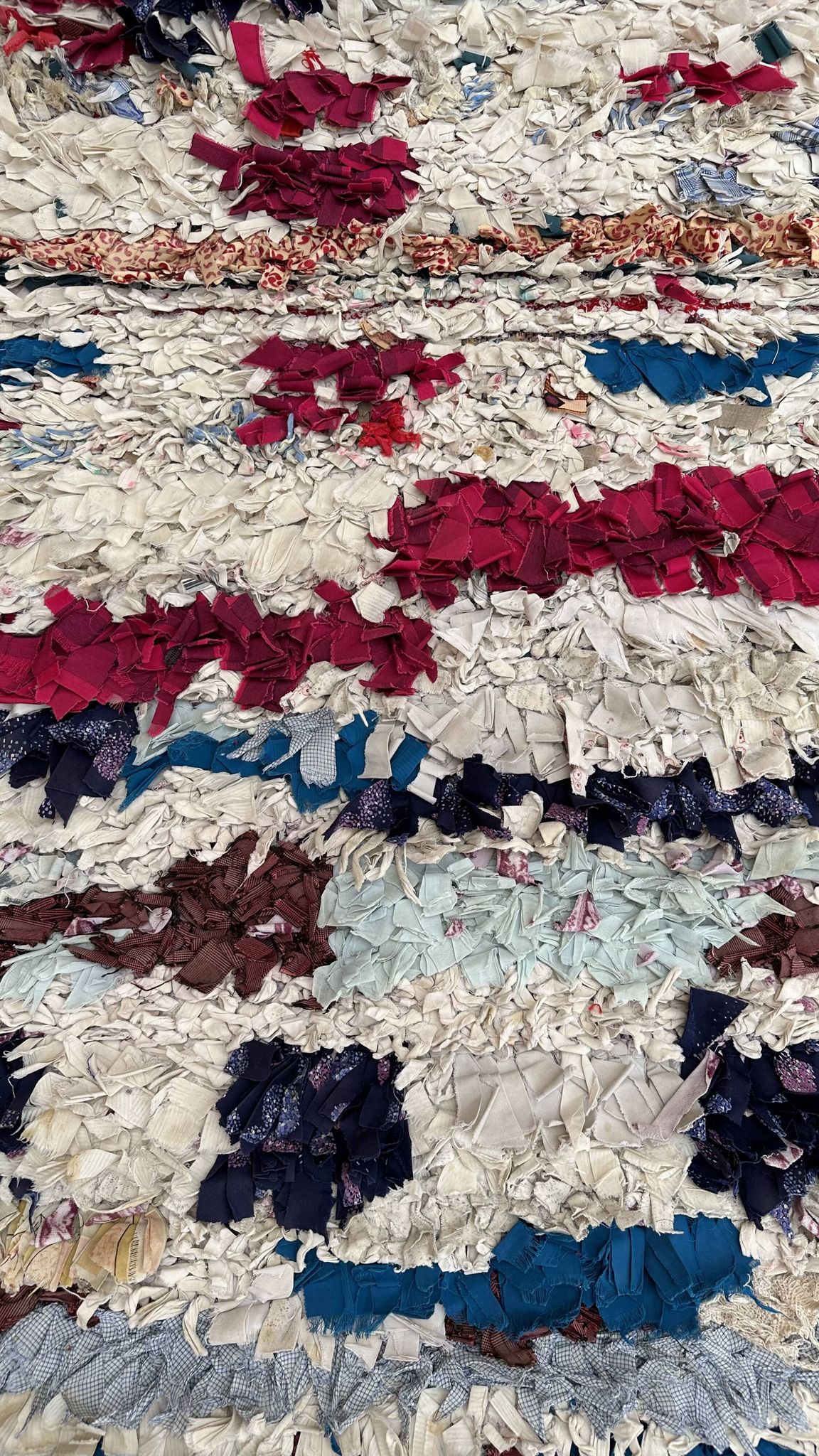 Boucherouite carpet - 80 x 209 cm