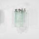 Pair of Murano glass wall sconces, Italy, 1960s.