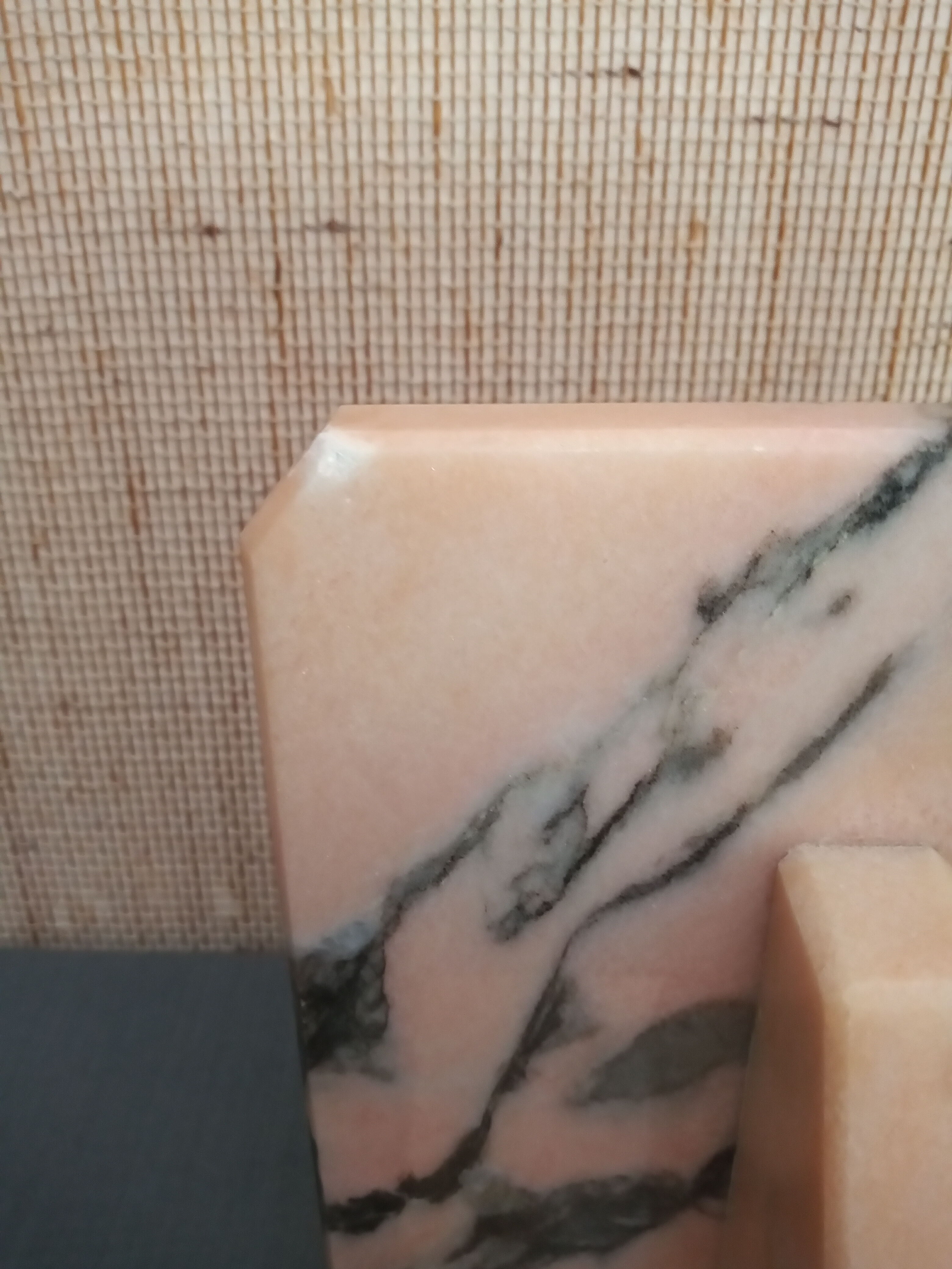 Art Deco marble bookends