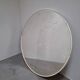 1970s Czechoslovakian Round Wall Mirror with Beige Frame