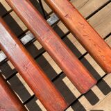 50s slatted bench by Robin Day for Hille