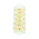 Mid Century Scandinavian Glass & Brass Wall Light by C. Fagerlund, 1960s