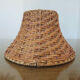 Bamboo rattan clip lampshade 80s
