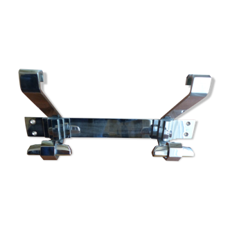 Chrome double-wall coat holder