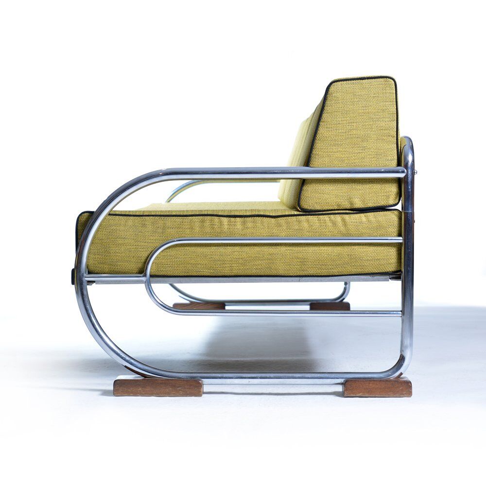 Art deco daybed Czechoslovakia 1930