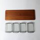 Plateau  aperitif en teck design scandinave digsmed 1960